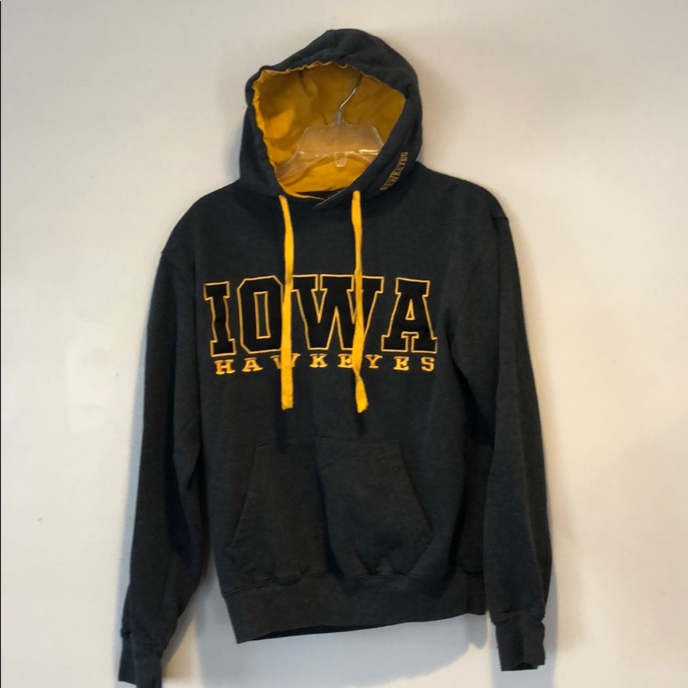 Iowa Hawkeye Hooded Sweat Shirt Size S